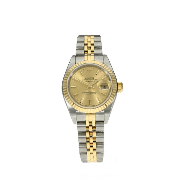 Datejust 79173 - Ladies Watch - Gold Dial - 2002