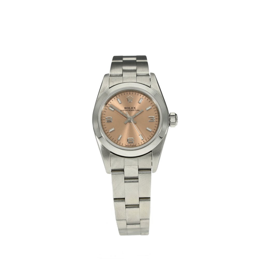 Oyster Perpetual 76080 - Ladies Watch - Copper Dial - 2005