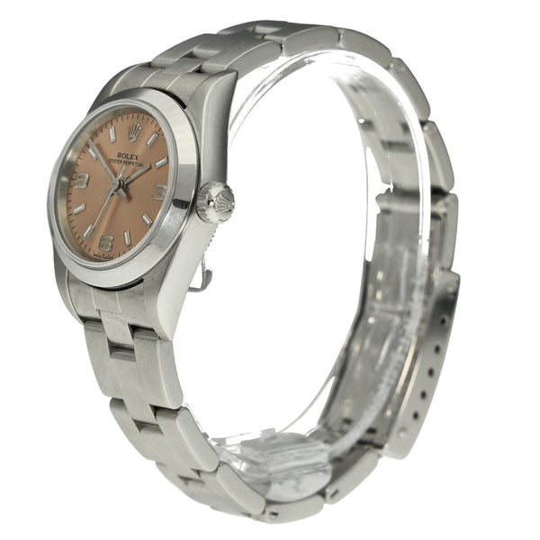 Oyster Perpetual 76080 - Ladies Watch - Copper Dial - 2005