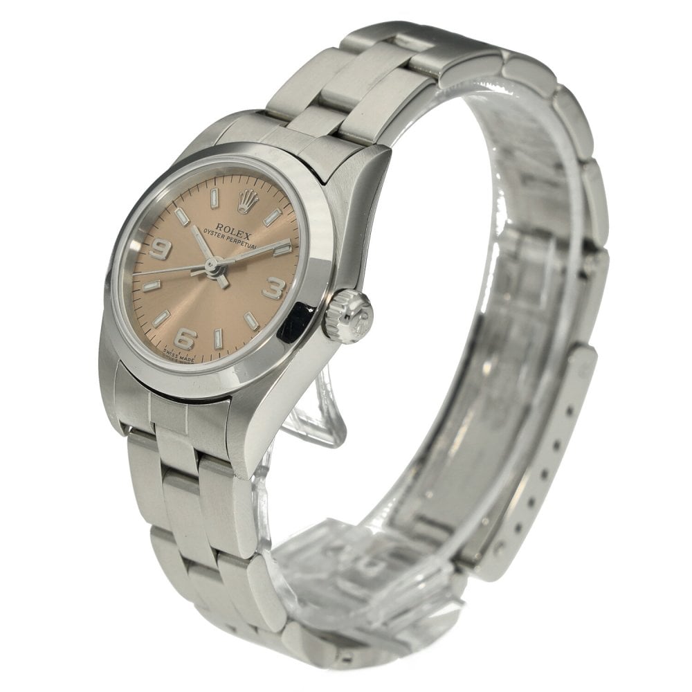 Oyster Perpetual 76080 - Ladies Watch - Copper Dial - 2003