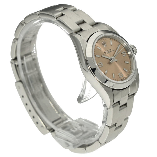 Oyster Perpetual 76080 - Ladies Watch - Copper Dial - 2003