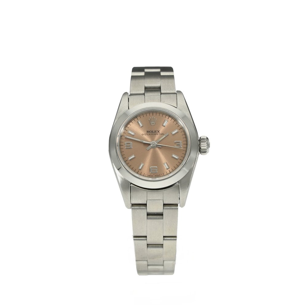 Oyster Perpetual 67180 - Ladies Watch - Copper Dial - 1995