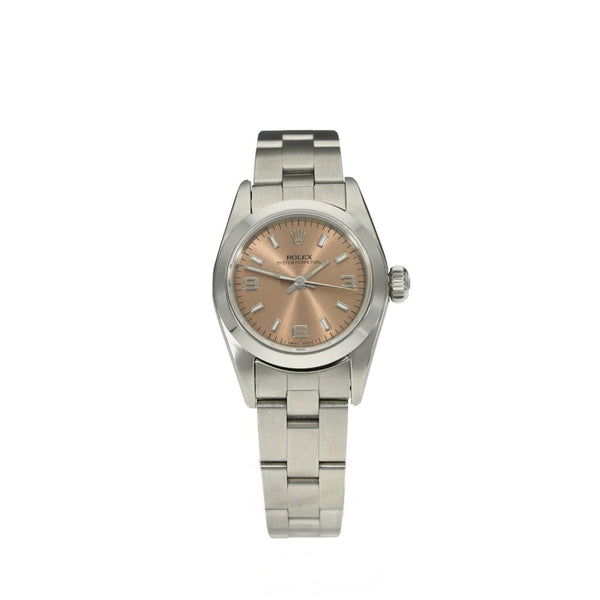 Oyster Perpetual 67180 - Ladies Watch - Copper Dial - 1995