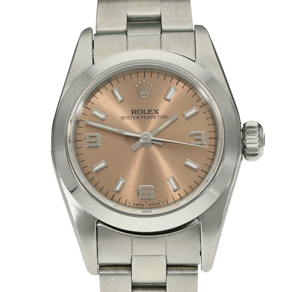 Oyster Perpetual 67180 - Ladies Watch - Copper Dial - 1995