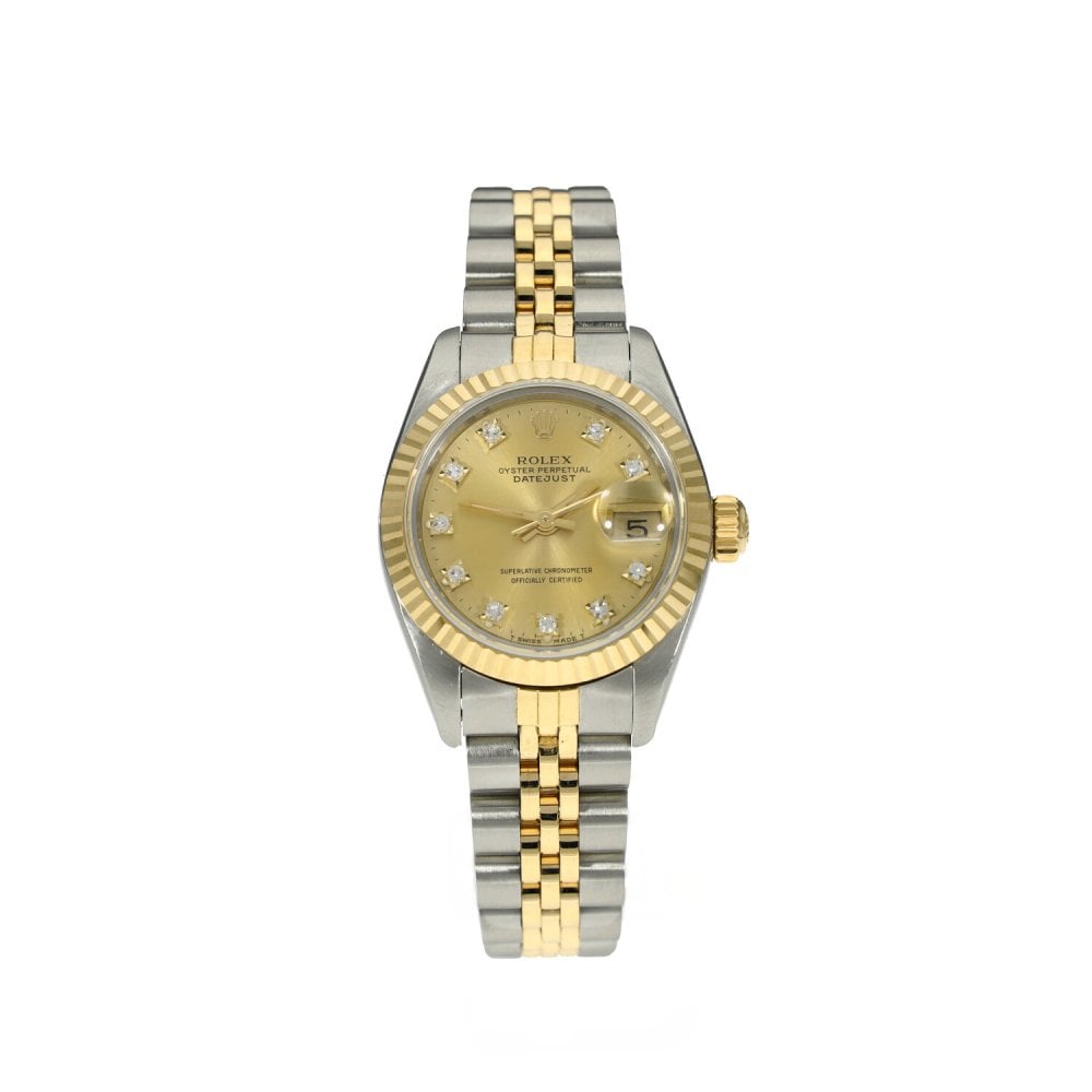 Datejust 69173 - Ladies Watch - Gold Dial - 1993