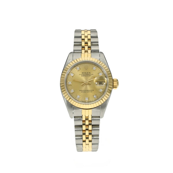 Datejust 69173 - Ladies Watch - Gold Dial - 1993