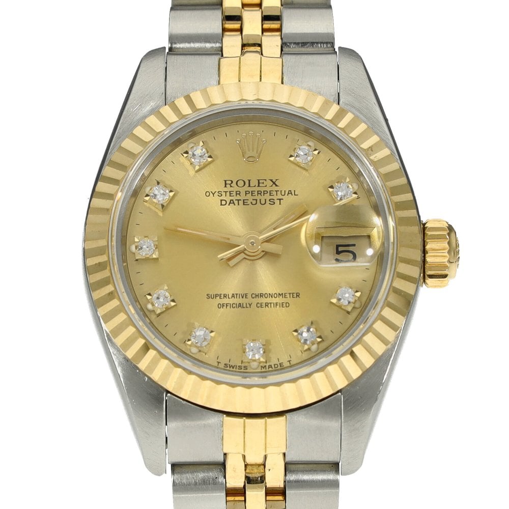 Datejust 69173 - Ladies Watch - Gold Dial - 1993