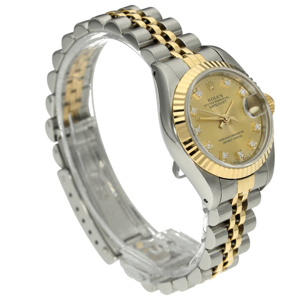 Datejust 69173 - Ladies Watch - Gold Dial - 1993