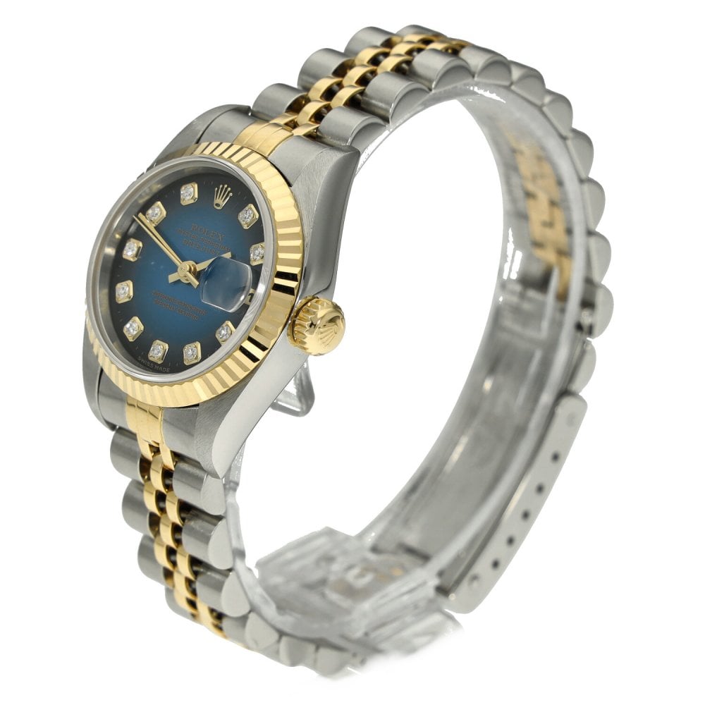Datejust 69173 - Ladies Watch - Blue Diamond Dial - 1998