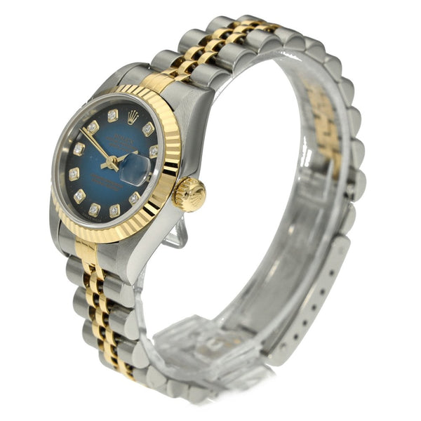 Datejust 69173 - Ladies Watch - Blue Diamond Dial - 1998