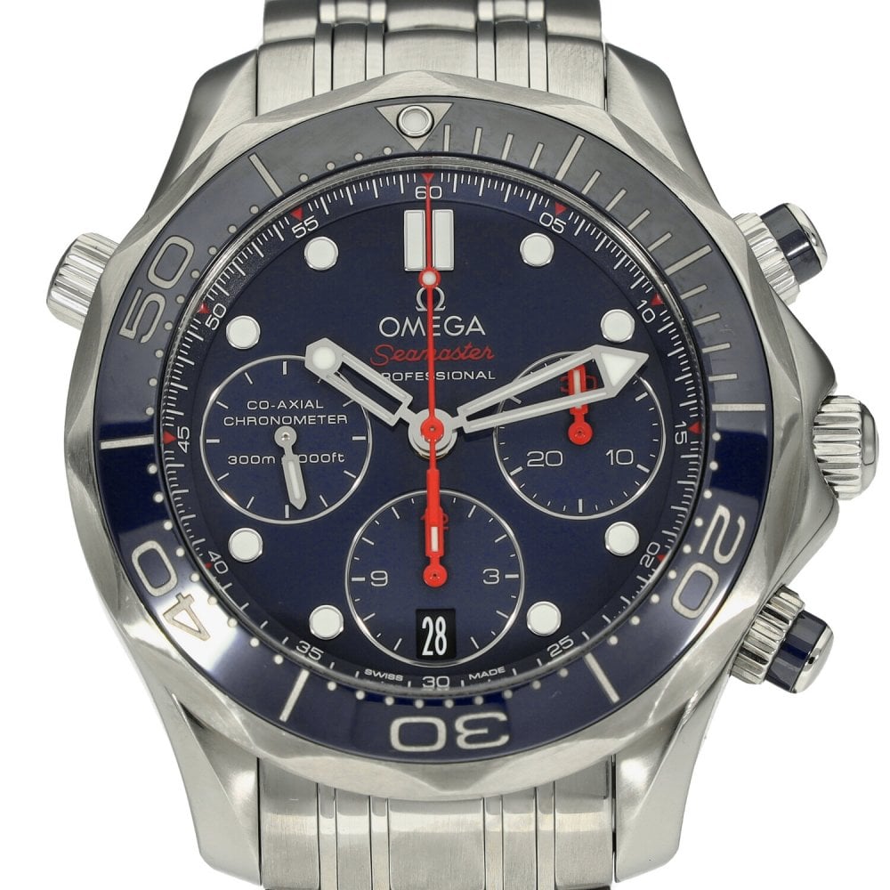 Seamaster Chronograph 212.30.42.50.03.001 - Blue Dial - 2014