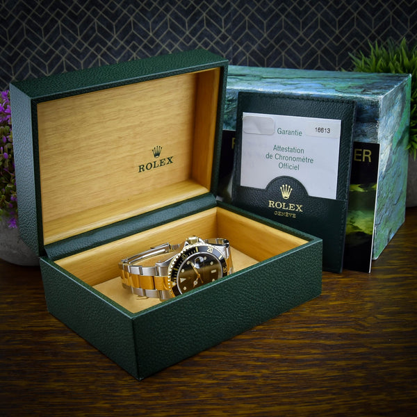 Submariner 16613 - Mens Watch - Black Dial - 2003