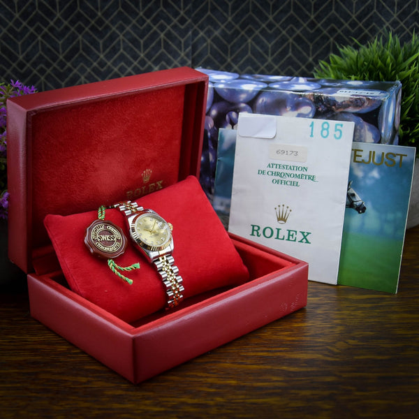 Datejust 69173 - Ladies Watch - Diamond Dial - 1995