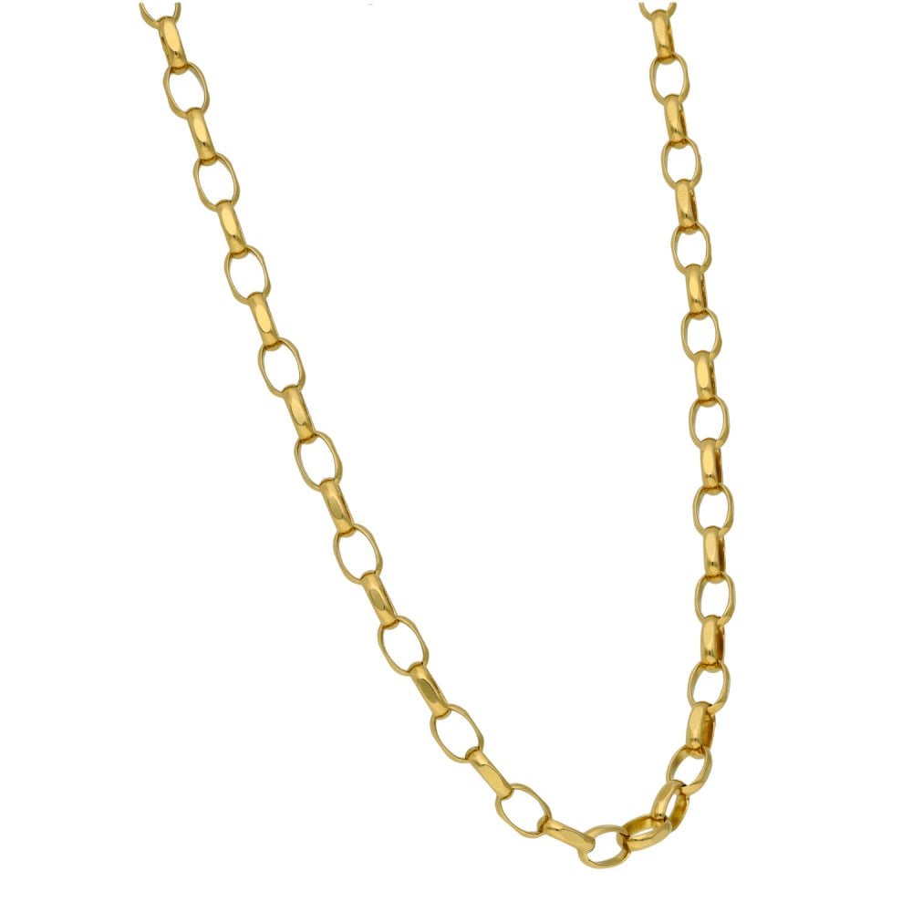 9ct Yellow Gold 23" Belcher Chain - 14.6g