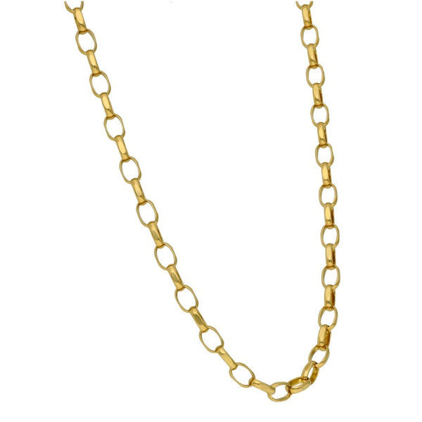 9ct Yellow Gold 23" Belcher Chain - 14.6g