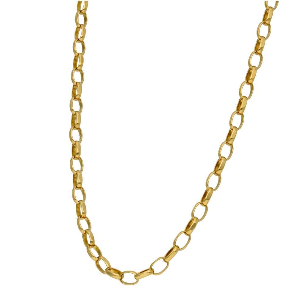 9ct Yellow Gold 23" Belcher Chain - 14.6g