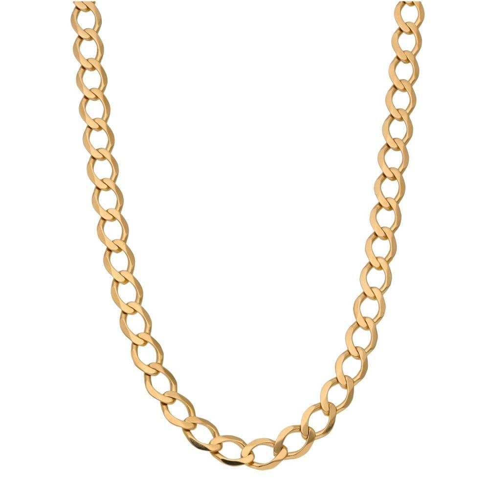 9ct Rose Gold 20" Curb Chain - 15.5g