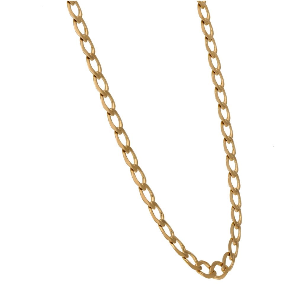 9ct Rose Gold 20" Curb Chain - 15.5g