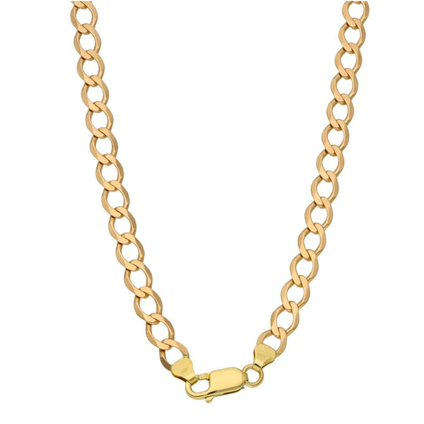9ct Rose Gold 20" Curb Chain - 15.5g