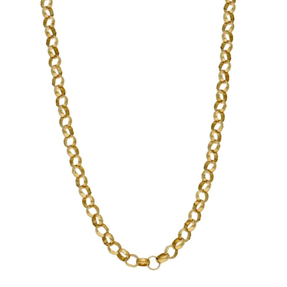 9ct Yellow Gold 20" Belcher Chain - 11.8g