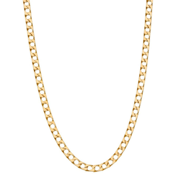 9ct Yellow Gold 24" Curb Chain - 12.2g