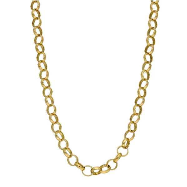 9ct Yellow Gold 22" Belcher Chain - 19.0g