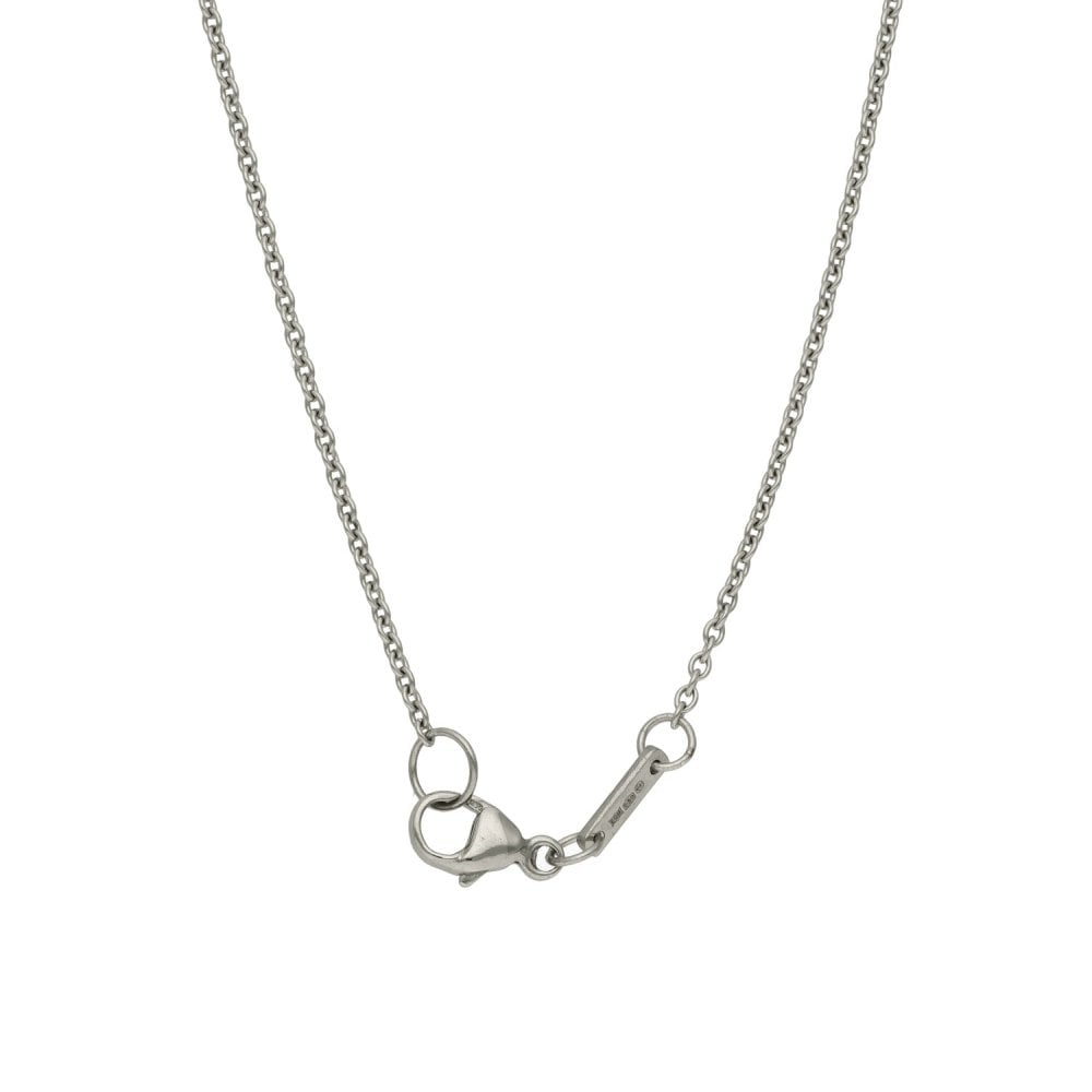 950 Platinum Diamond Solitaire Pendant & Necklace - 18" - 0.36ct
