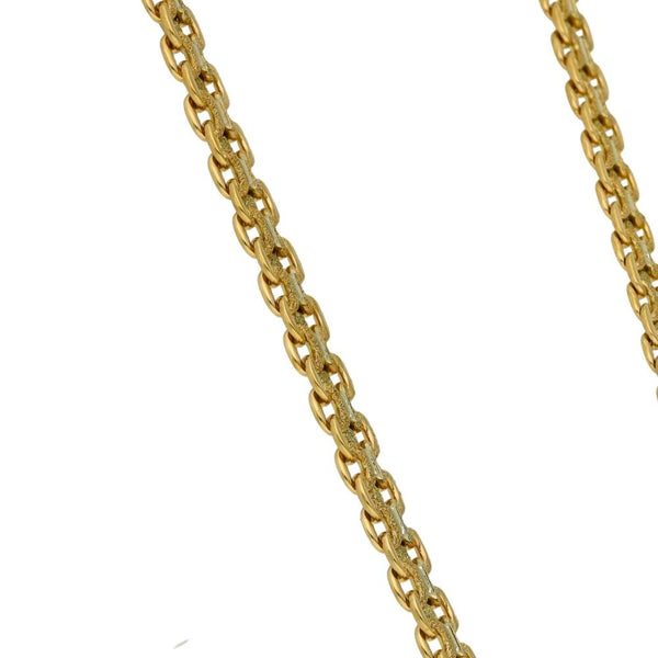 9ct Yellow Gold Kiss Link Chain - 26.8g - 18"