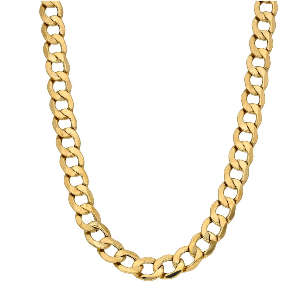 9ct Yellow Gold 20" Curb Chain - 10.9g