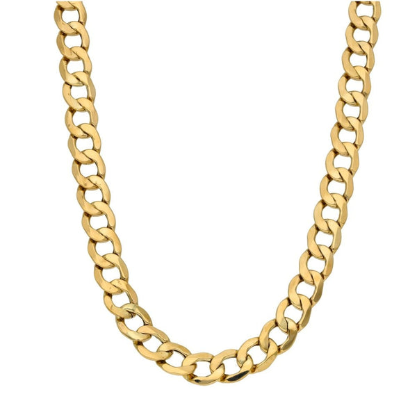 9ct Yellow Gold 20" Curb Chain - 10.9g
