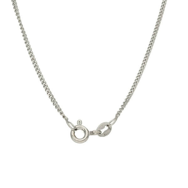 18ct White Gold Diamond Solitaire Pendant & Necklace - 0.32ct