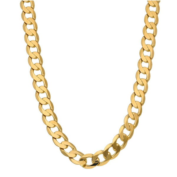 Gents 9ct Yellow Gold 20" Curb Chain - 31.4g