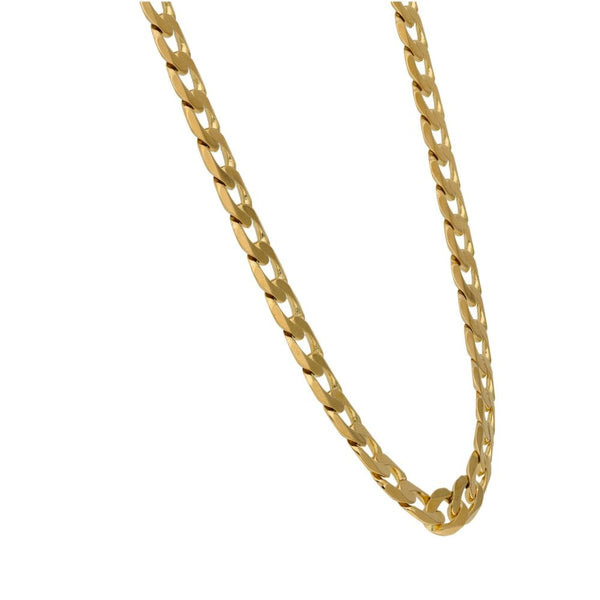 Gents 9ct Yellow Gold 20" Curb Chain - 31.4g
