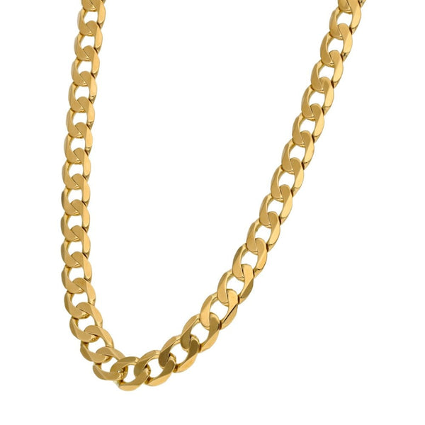 Gents 9ct Yellow Gold 20" Curb Chain - 31.4g