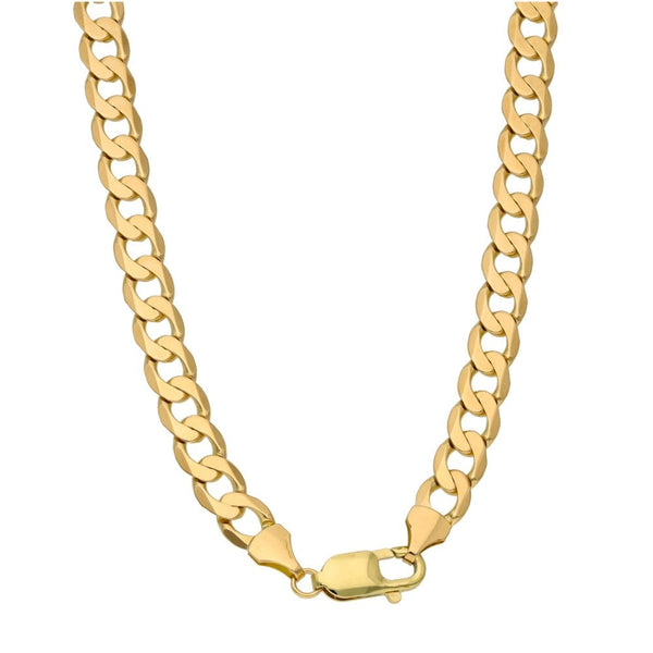 Gents 9ct Yellow Gold 20" Curb Chain - 31.4g