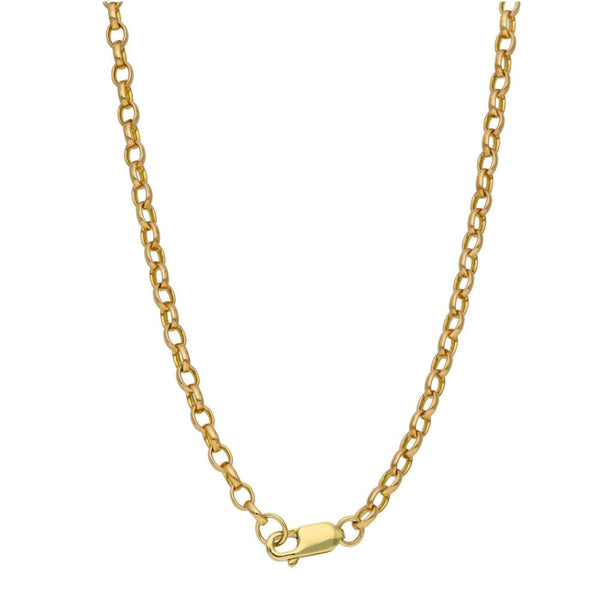 9ct Yellow Gold 21" Belcher Chain - 12.1g