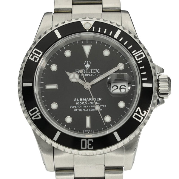 Submariner 16610 - Mens Watch - Black Dial - 1999
