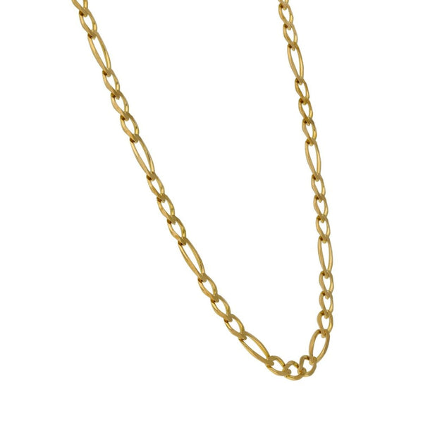 9ct Yellow Gold 24'' Figaro Chain - 9.3g