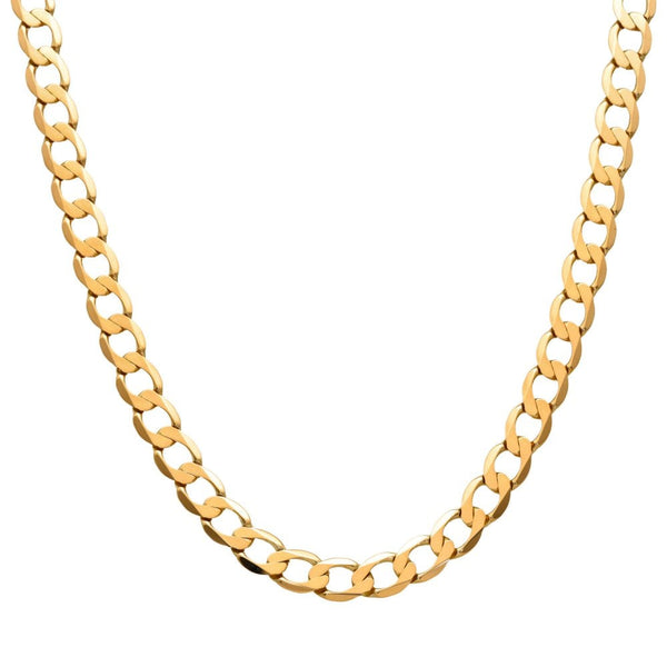 9ct Yellow Gold Flat 20" Curb Chain - 15.8g