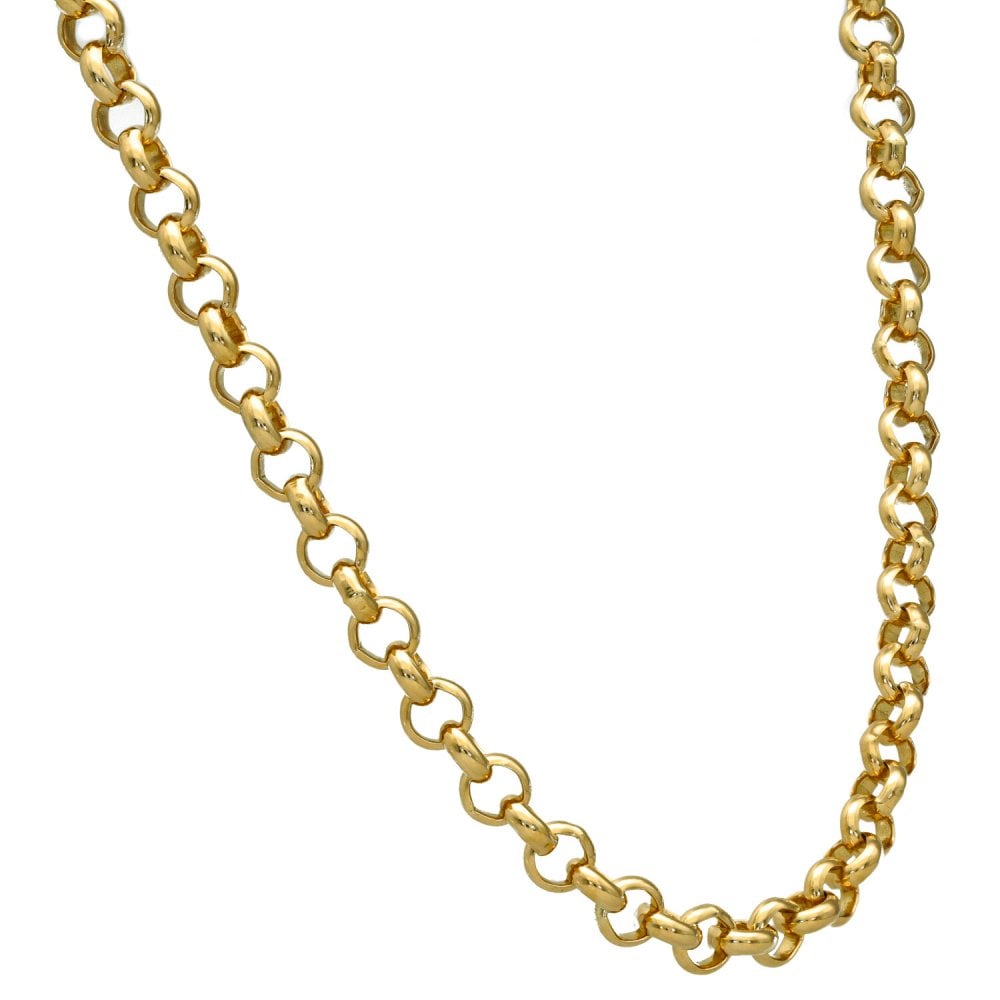 9ct Yellow Gold Heavy 20.5" Belcher Chain - 36.8g