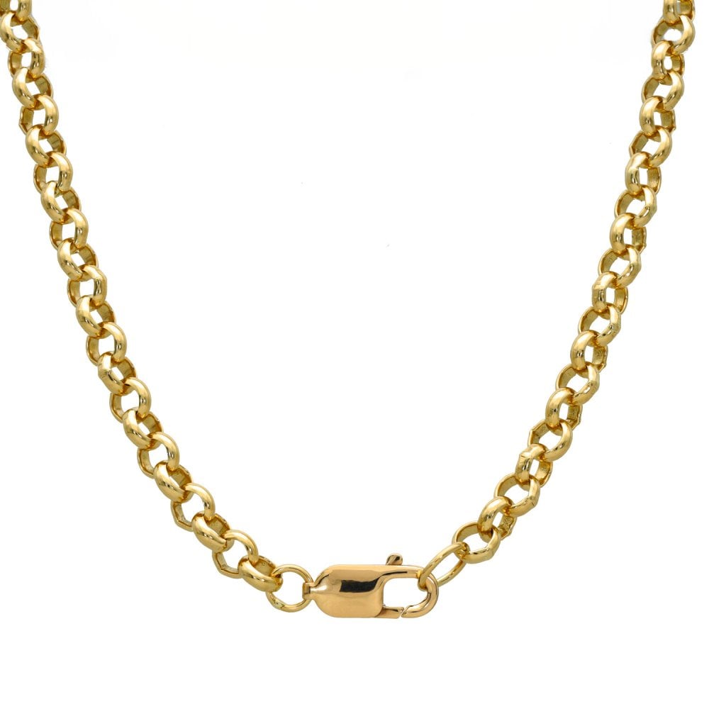 9ct Yellow Gold Heavy 20.5" Belcher Chain - 36.8g