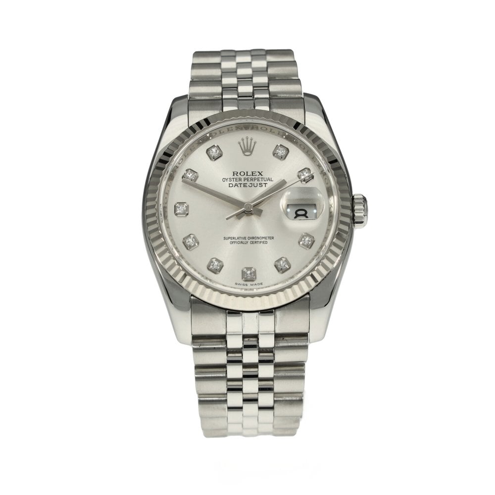 Datejust 116234 - Mens Watch - Silver Dial - 2011