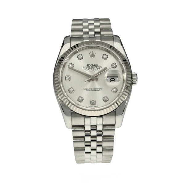 Datejust 116234 - Mens Watch - Silver Dial - 2011