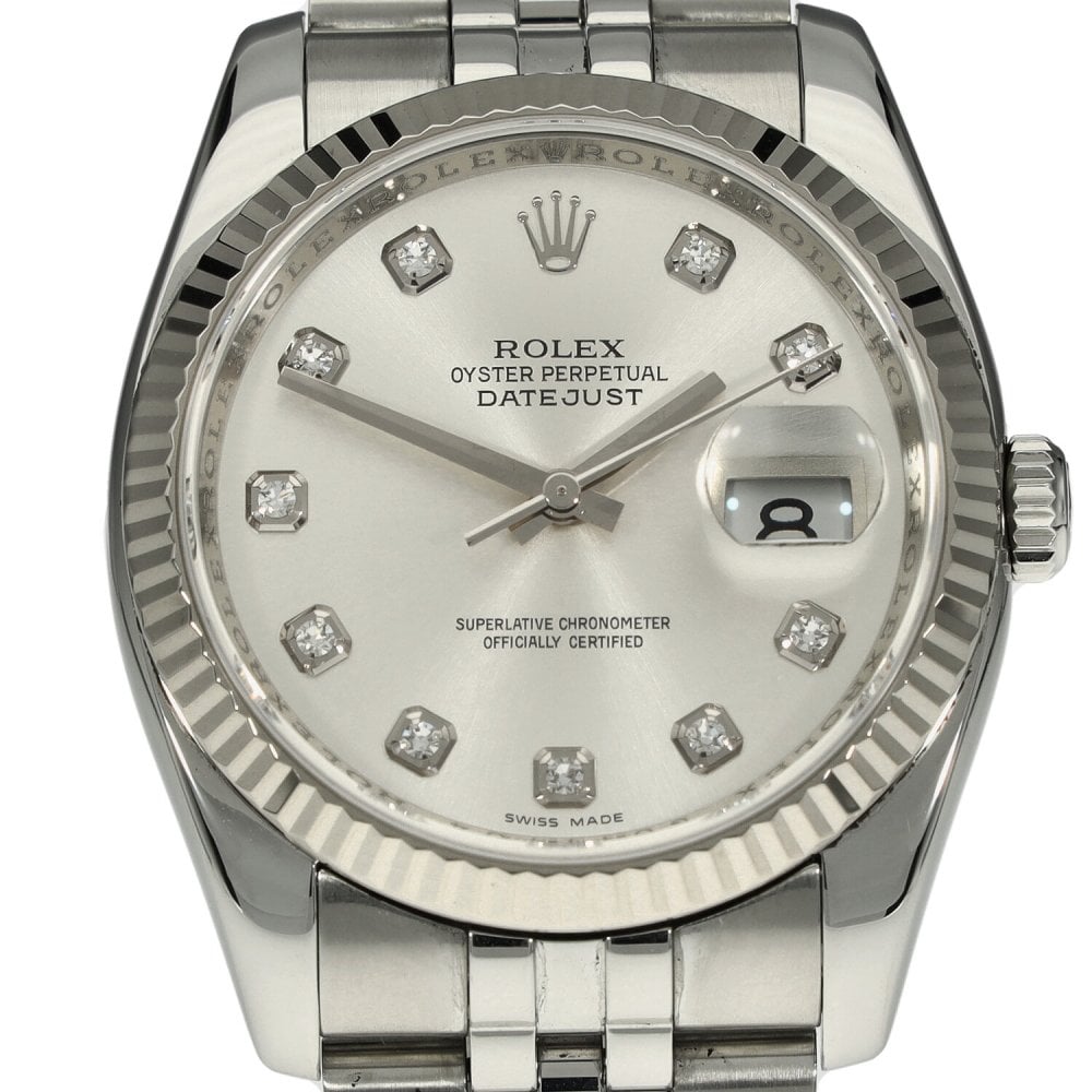 Datejust 116234 - Mens Watch - Silver Dial - 2011