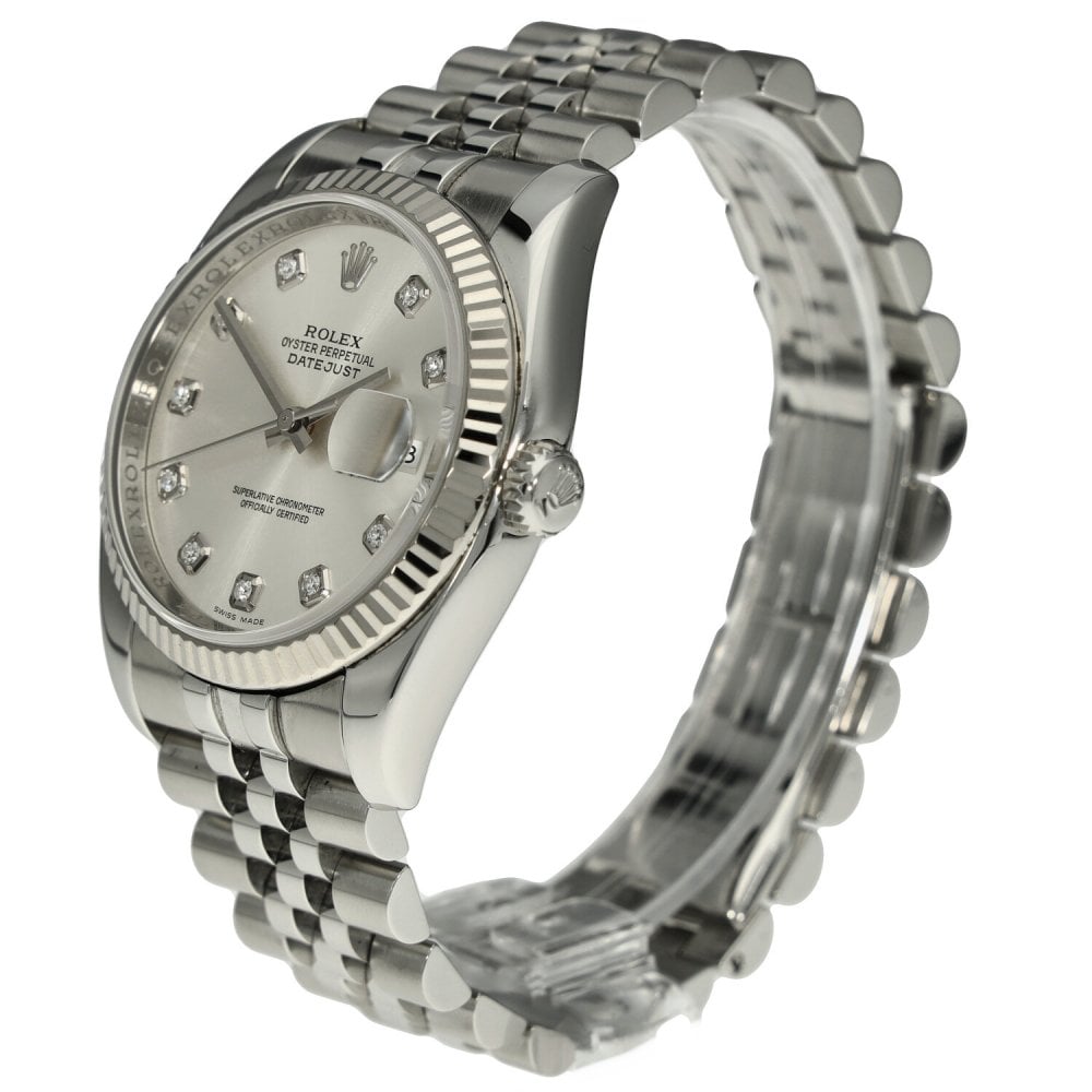 Datejust 116234 - Mens Watch - Silver Dial - 2011