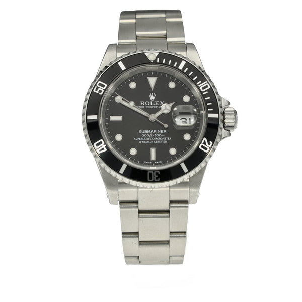 Submariner 16610 - Mens Watch - Black Dial - 40mm - 2002