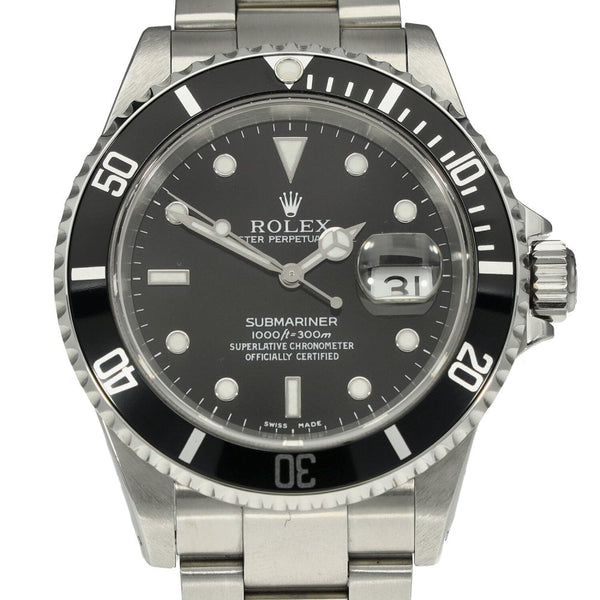 Submariner 16610 - Mens Watch - Black Dial - 40mm - 2002