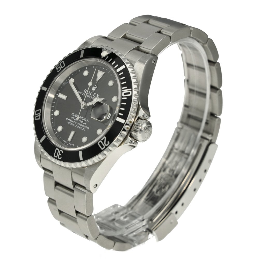 Submariner 16610 - Mens Watch - Black Dial - 40mm - 2002