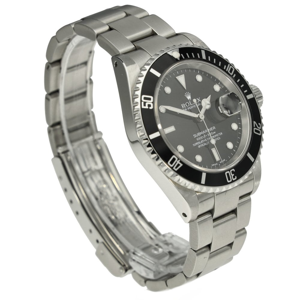 Submariner 16610 - Mens Watch - Black Dial - 40mm - 2002