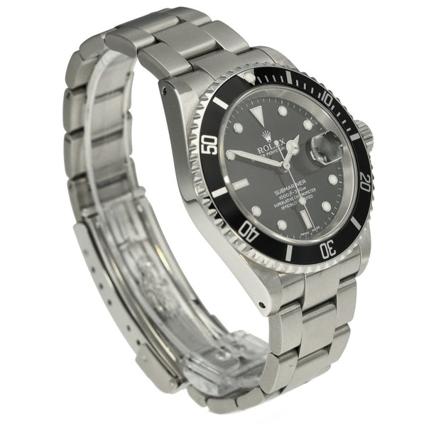 Submariner 16610 - Mens Watch - Black Dial - 40mm - 2002